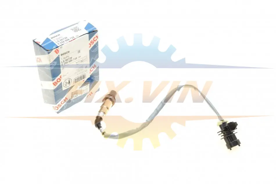 Лямбда-зонд ЗАЗ; УАЗ; ГАЗ; DAEWOO; CHEVROLET (вир-во Bosch) ОЕ 25368889 Chance 1.3 08.2009 -; 220694 2.9i 4x4 01.2008 - ; Sobol 2.5 i 4x4 01.2008 -; Sobol 2.5 i 01.2008 -; Sens 1.3 Si 01.2002 -; GAZelle 2.5 i 01.2008 – 03.2013; GAZelle 2.5 i 4X4 01.2 BOSCH 0 258 986 728 (фото 1)