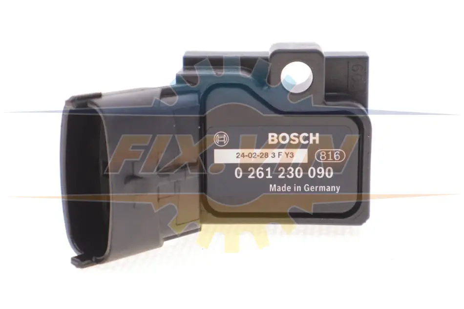 Датчик тиску в колект. всмоктування BOSCH 0261230090 (фото 1)