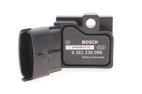 Датчик тиску в колект. всмоктування BOSCH 0261230090
