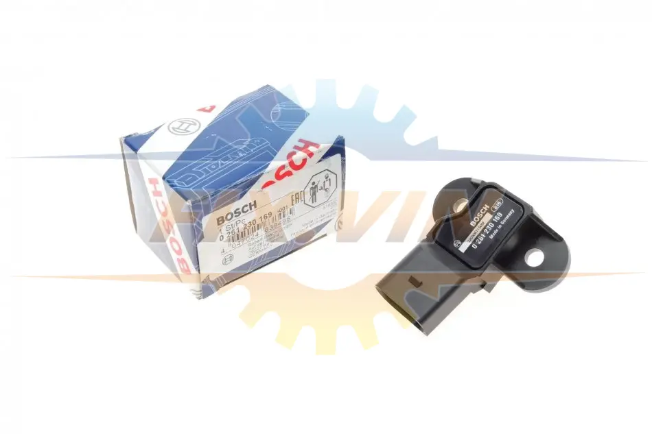 Датчик тиску наддува VW Golf/Passat/Touran 1.4TSI 08-15 BOSCH 0 261 230 169 (фото 1)