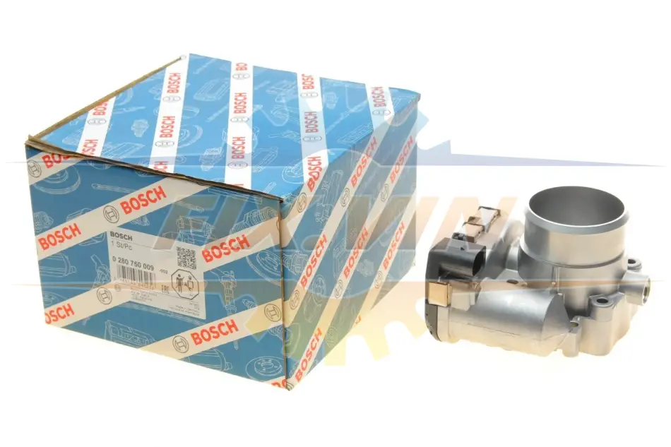Дросельна заслінка в зборі AUDI/SEAT/SKODA/VW A2/A3/A4/Altea/Exeo/Octavia BOSCH 0 280 750 009 (фото 1)
