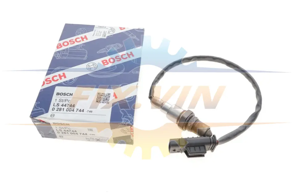 Лямбда-зонд (кількість дротів 4, 430мм) BMW 2 (F45), 2 GRAN TOURER (F46), 2 GRAN TOURER VAN (F46), X1 (F48), X2 (F39) MINI (F55), (F56), (F57), CLUBMAN (F54) 1.5D/2.0D 09.13- BOSCH 0281004744 (фото 1)