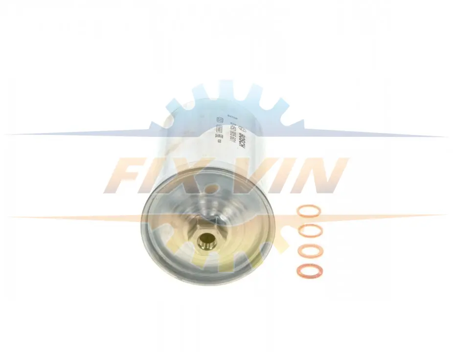 Фильтр топливный M14x1.5/M12x1.5. H=153. O81 FORD Fiesta III, Transit 77(86,92), SAAB 9-3(9-5), 900, 9000, ГАЗ Соболь, 3102(-10,-11), VOLVO 740, 940, БАЗ Эталон, 5020405, 82GB9155AA, 4163853, 1306530 BOSCH 0450905601 (фото 1)