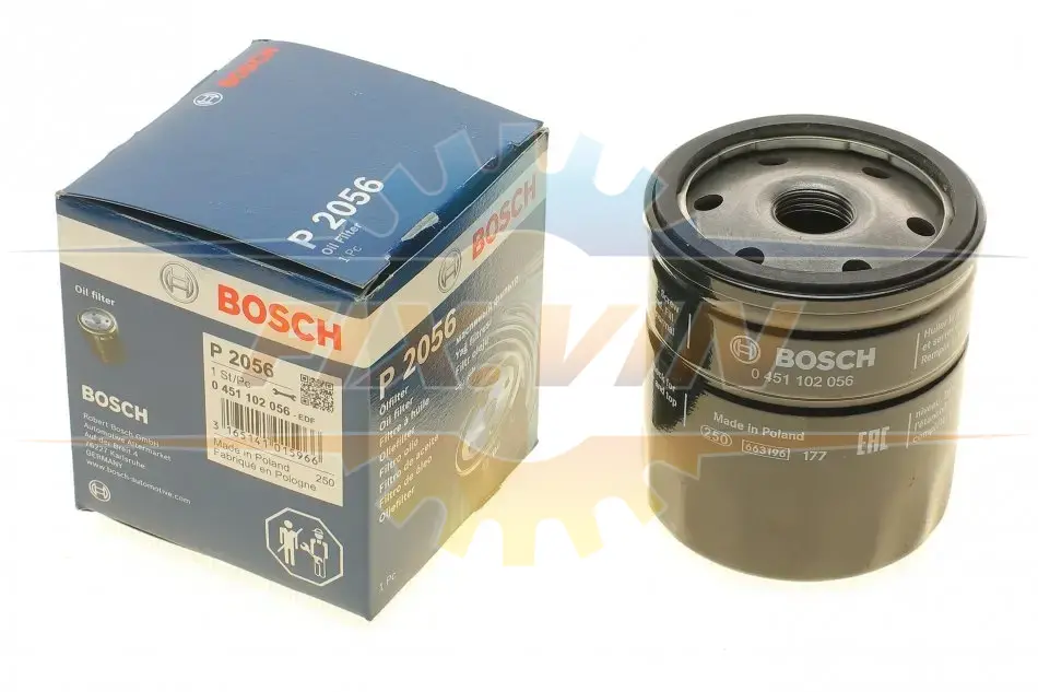 МАСТИЛЬНИЙ ФІЛЬТР W-V BOSCH 0 451 102 056 (фото 1)