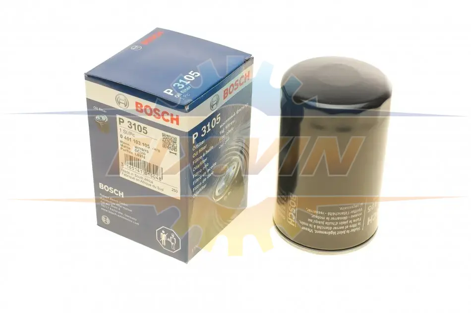 МАСТИЛЬНИЙ ФІЛЬТР W-V BOSCH 0 451 103 105 (фото 1)