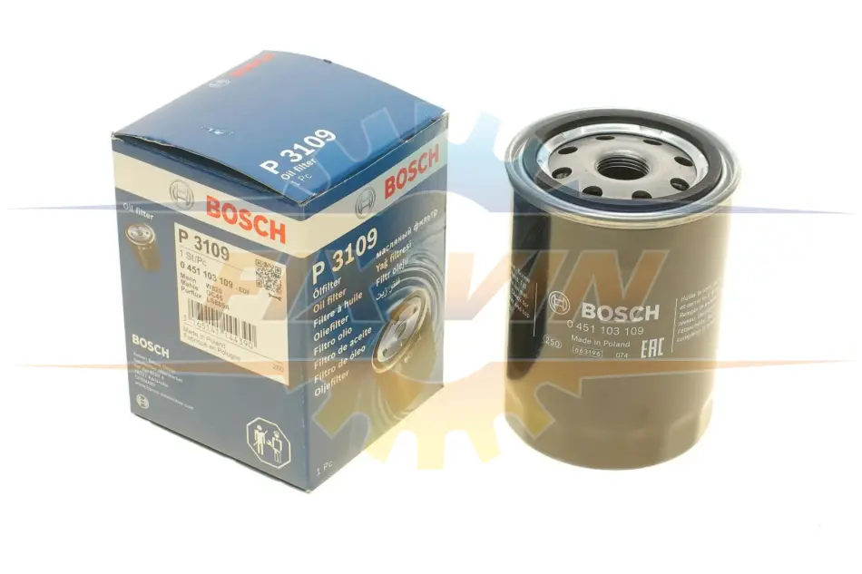 МАСТИЛЬНИЙ ФІЛЬТР BOSCH 0 451 103 109 (фото 1)