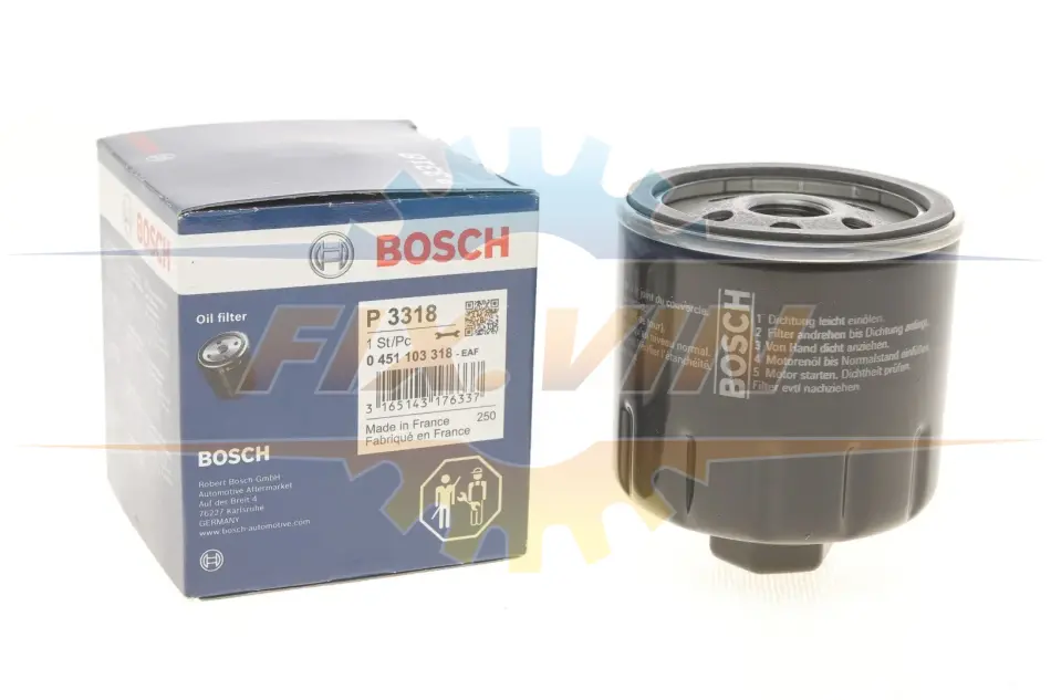 МАСТИЛЬНИЙ ФІЛЬТР BOSCH 0 451 103 318 (фото 1)