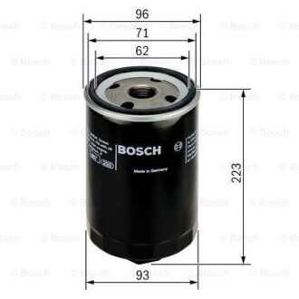 Фільтр масляний 4015 DAF (truck) BOSCH 0451104015 (фото 1)