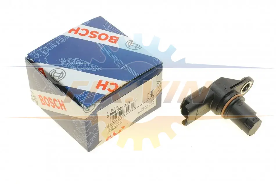 Датчик частоти обертання NISSAN/RENAULT Almera/Micra/Qashqai/Tiida/Clio/Kangoo/Logan \'\'1.5d \'\'04>> BOSCH 0986280433 (фото 1)