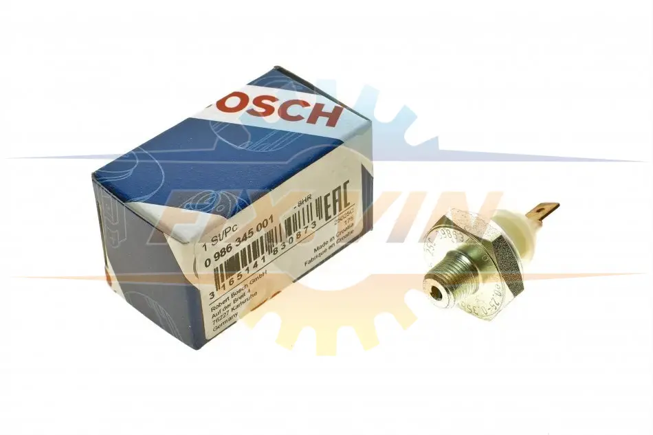 Датчик тиску оливи BOSCH 0 986 345 001 (фото 1)