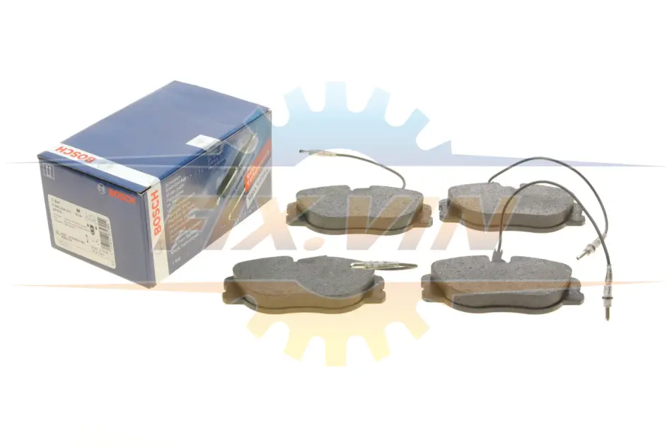 ГАЛЬМІВНІ КОЛОДКИ, ДИСКОВІ BOSCH 0 986 424 033 (фото 1)