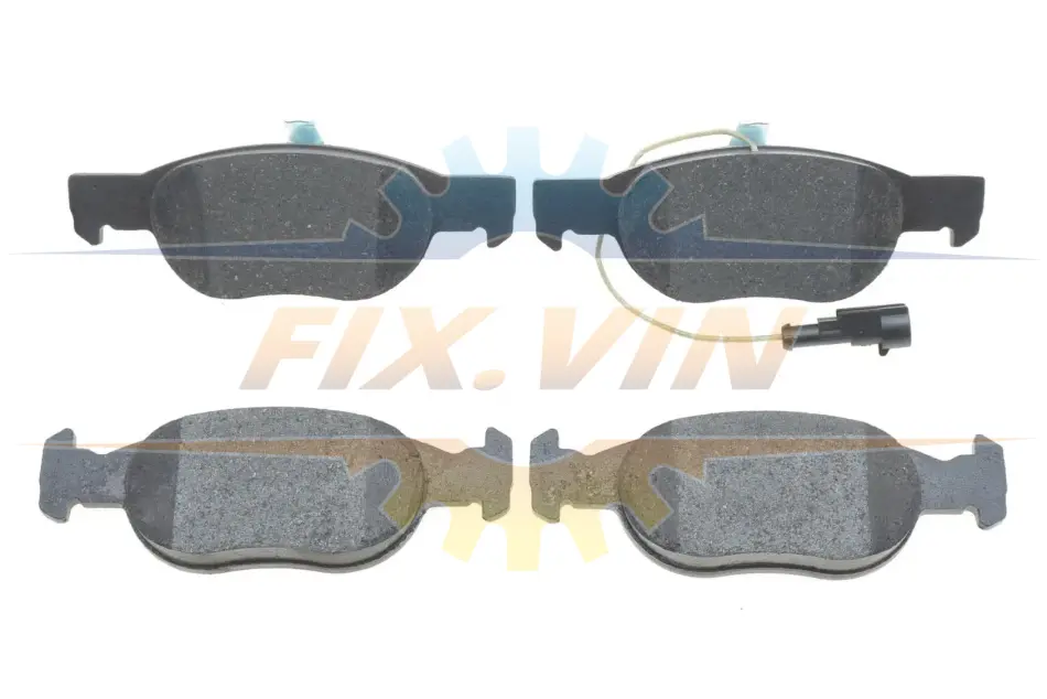 Комплект гальмівних колодок, дискове гальмо BOSCH 0986424246 (фото 1)