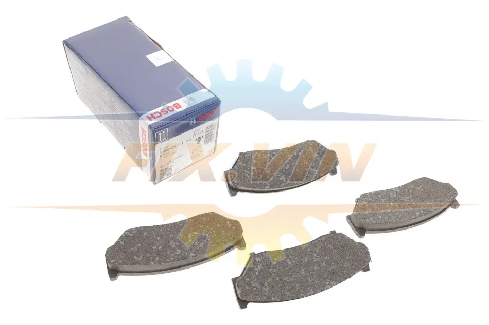 Колодки гальмівні дискові BOSCH 0 986 424 251 (фото 1)