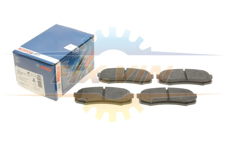 Колодки гальмівні дискові BOSCH 0 986 424 313 (фото 1)