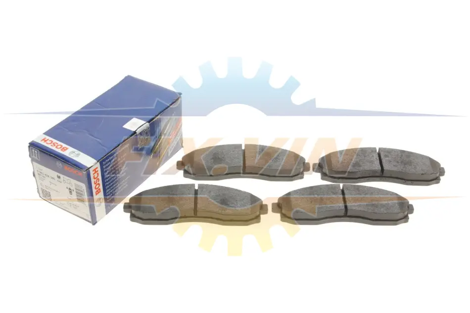 Гальмівні колодки дискові HYUNDAI Elantra 1.6,1.8i/MITSUBISHI L 200 2.0,2.4i/NISSAN Maxima QX 3.0i BOSCH 0986424340 (фото 1)