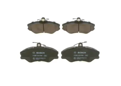Гальмівні колодки, дискові BOSCH 0986424368