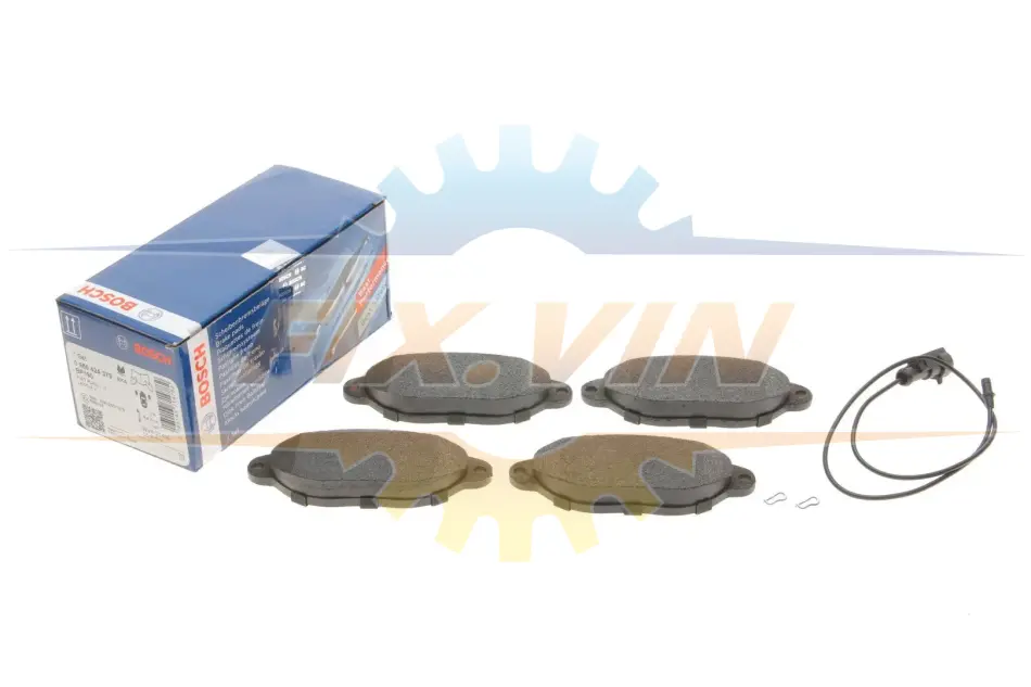 Комплект гальмівних колодок, дискове гальмо BOSCH 0986424379 (фото 1)