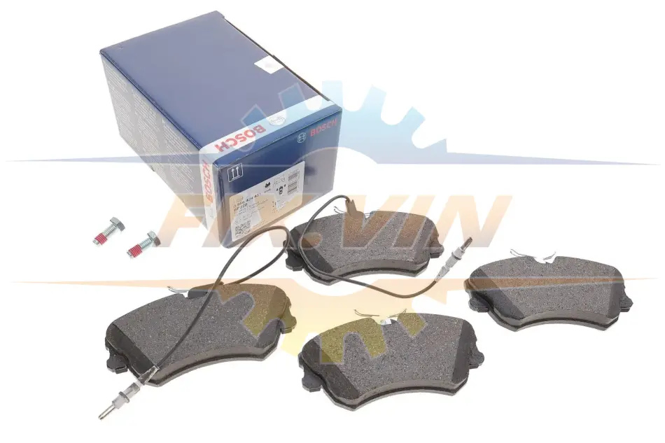 Колодки гальмівні дискові BOSCH 0 986 424 451 (фото 1)
