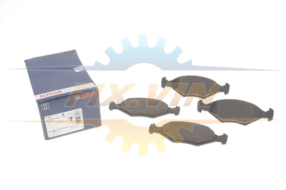 Колодки гальмівні дискові BOSCH 0 986 424 458 (фото 1)