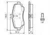 ГАЛЬМІВНІ КОЛОДКИ, ДИСКОВІ BOSCH 0 986 424 470 (фото 2)