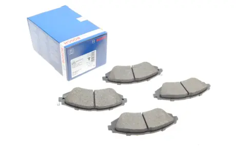 Гальмівні колодки дискові CHEVROLET/DAEWOO Nubira \'\'1.6i-1.8i \'\'>>05 BOSCH 0986424474