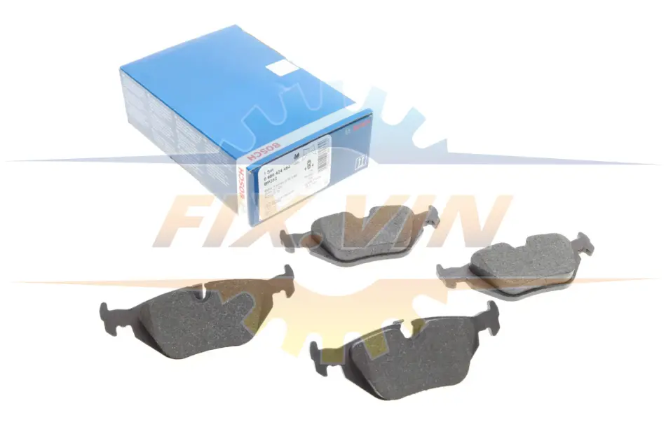 Гальмівні колодки дискові BMW 3 320i,d,323i,318i,328Ci,xi -07 BOSCH 0 986 424 484 (фото 1)