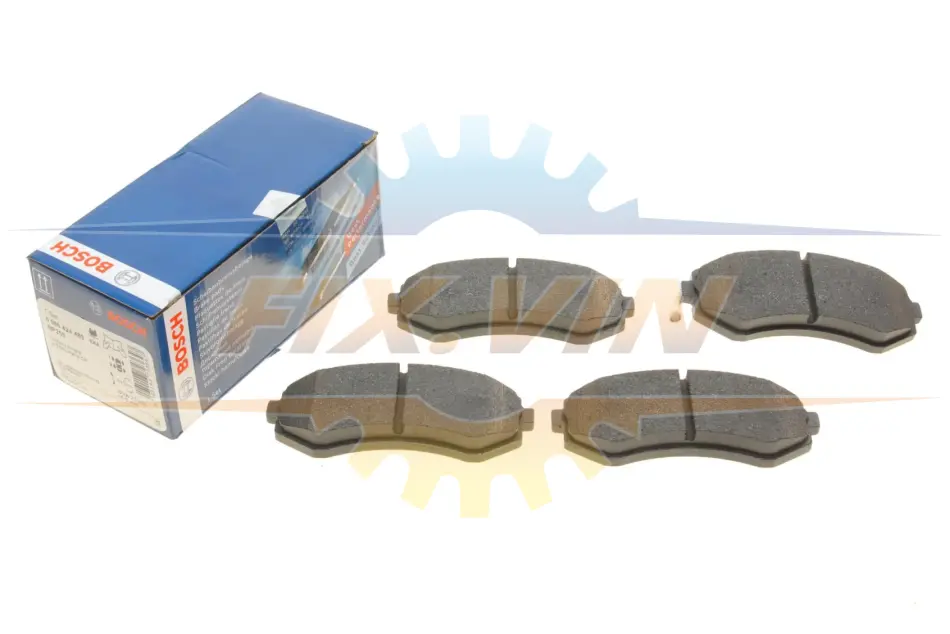 Гальмівні колодки дискові NISSAN Almera 1.4i,1.6i,2.0 -00 BOSCH 0 986 424 489 (фото 1)