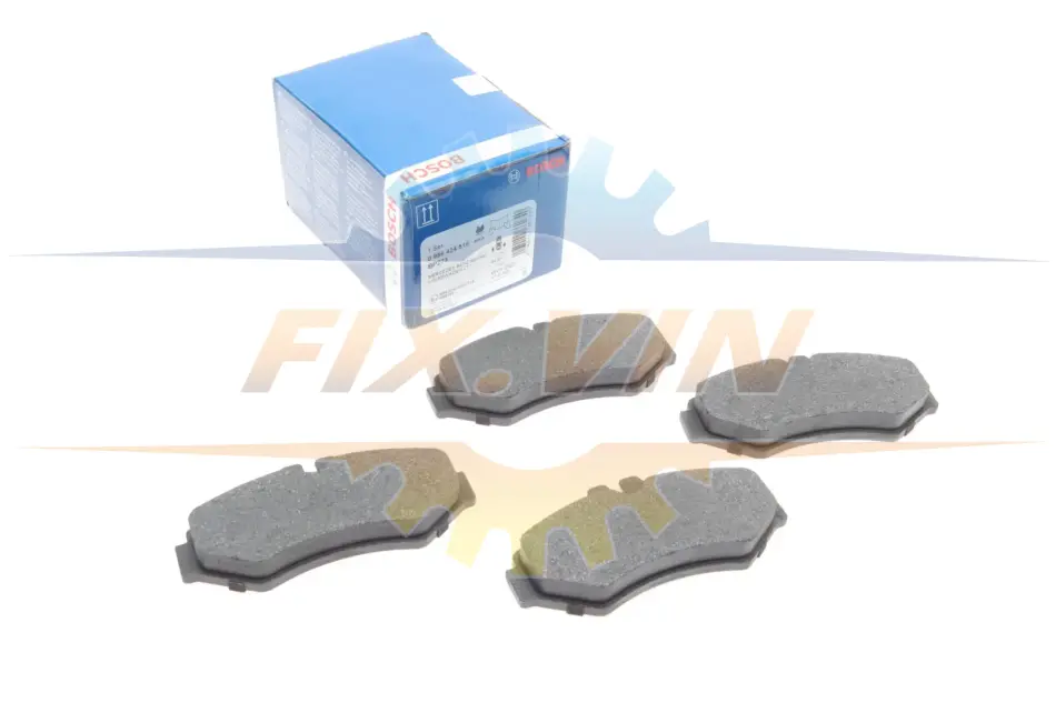 Колодки гальмівні дискові BOSCH 0 986 424 516 (фото 1)