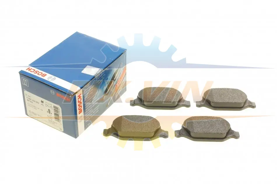 Колодки гальмівні дискові BOSCH 0 986 424 553 (фото 1)