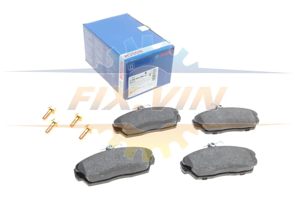 ГАЛЬМІВНІ КОЛОДКИ, ДИСКОВІ BOSCH 0 986 424 566 (фото 1)