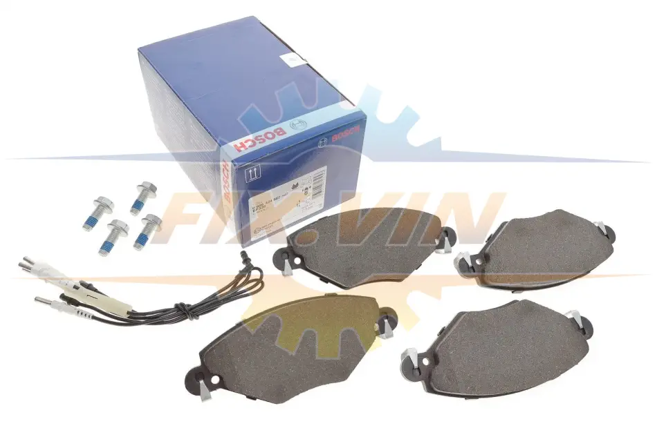 Гальмівні колодки дискові CITROEN C5 1.6,1.8,2.0 -04 BOSCH 0986424582 (фото 1)