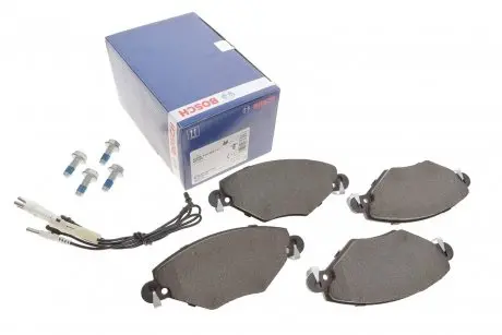 Гальмівні колодки дискові CITROEN C5 1.6,1.8,2.0 -04 BOSCH 0986424582