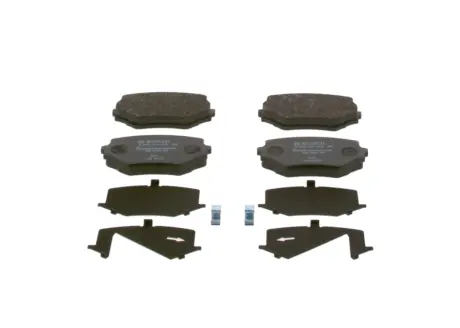 Комплект гальмівних колодок BOSCH 0986424658