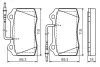 Комплект гальмівних колодок BOSCH 0986424658 (фото 5)