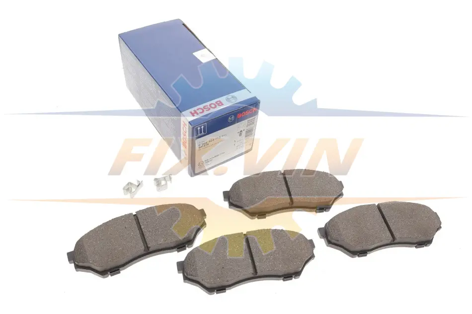 Гальмівні колодки дискові MITSUBISHI Pajero Pinin -01 BOSCH 0986424713 (фото 1)