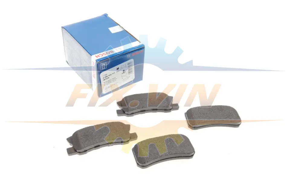 Колодки гальмівні дискові BOSCH 0 986 424 717 (фото 1)