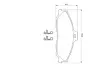 Гальмівні колодки дискові BOSCH 0986424720 (фото 7)