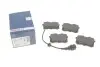Гальмівні колодки дискові SEAT/VW Ibiza/Polo \'\'R \'\'1.2-1.9TDI \'\'>>07 BOSCH 0986424813 (фото 1)