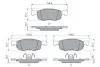 A_Колодки гальмівні дискові TOYOTA Yaris "F \'\'20>> BOSCH 0986460018 (фото 5)