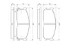 Колодки гальмівні дискові BOSCH 0 986 460 020 (фото 4)