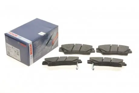 Гальмівні колодки, дискові BOSCH 0986460076
