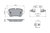 Комплект гальмівних колодок задн, AUDI A5, A6 ALLROAD C8, A6 C8, A7, A8 D5, E-TRON, Q7, Q8, Q8 E-TRON VW TOUAREG 2.0-Electric 01.15- BOSCH 0986460173 (фото 5)