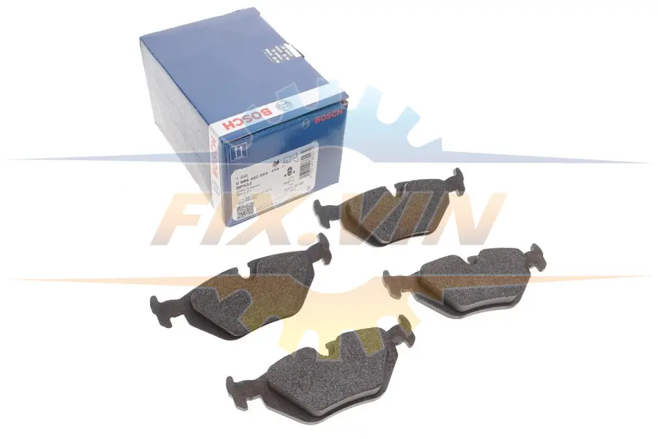 Колодки гальмівні дискові BOSCH 0986460964 (фото 1)