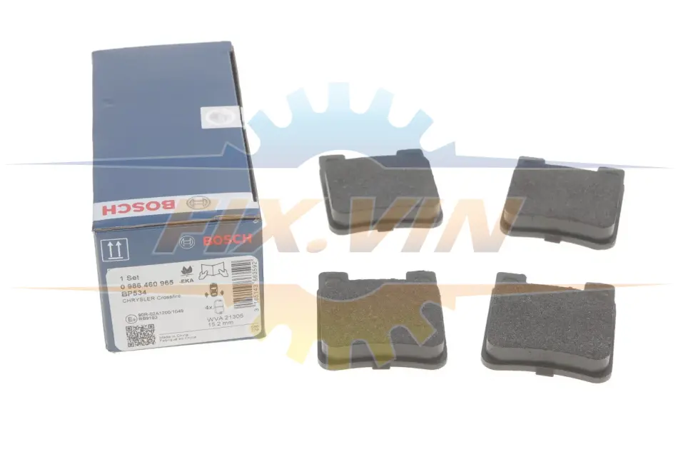 Гальмівні колодки дискові MB E-SL-C-CLK Class -03 BOSCH 0986460965 (фото 1)