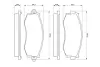 Гальмівні колодки дискові BOSCH 0986461121 (фото 3)