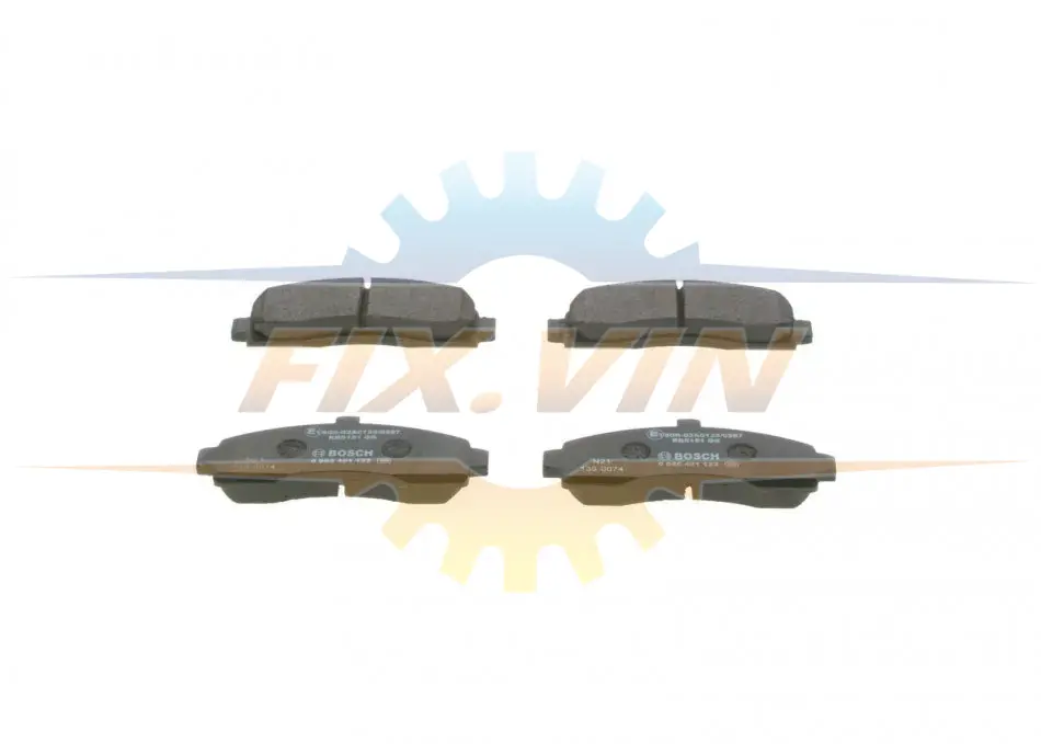 Гальмівні колодки дискові BOSCH 0986461122 (фото 1)