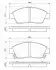 Гальмівні колодки дискові HONDA Civic -04 BOSCH 0986461759 (фото 7)