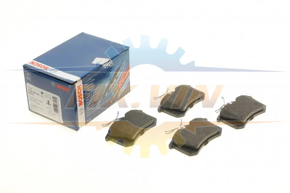 Колодки гальмівні дискові BOSCH 0 986 466 683 (фото 1)