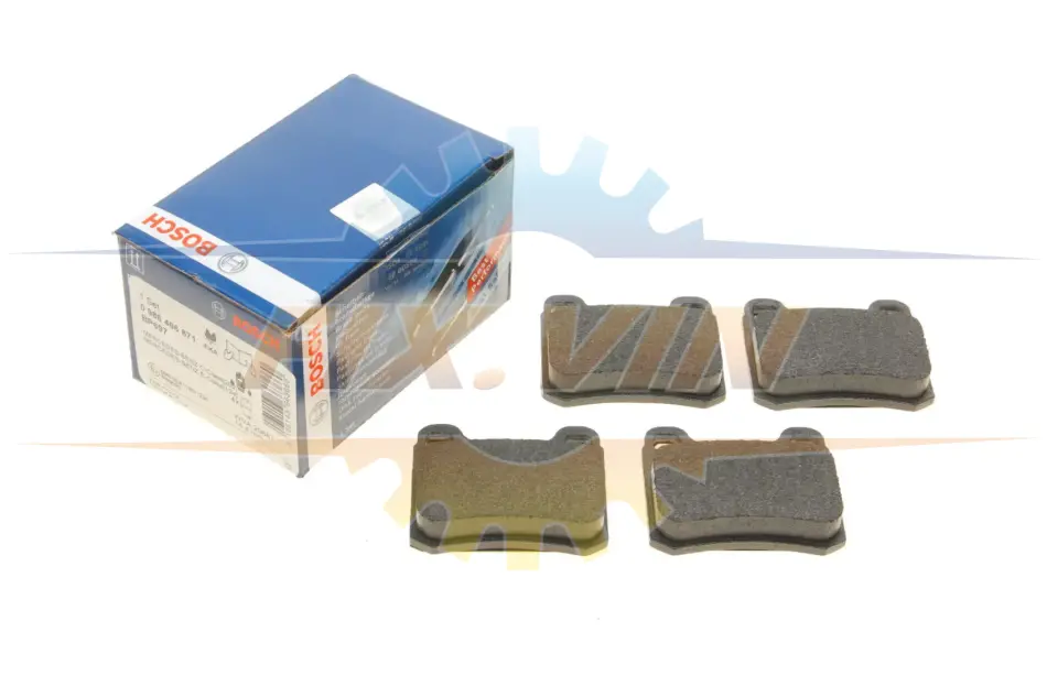 Колодки гальмівні дискові BOSCH 0 986 466 871 (фото 1)