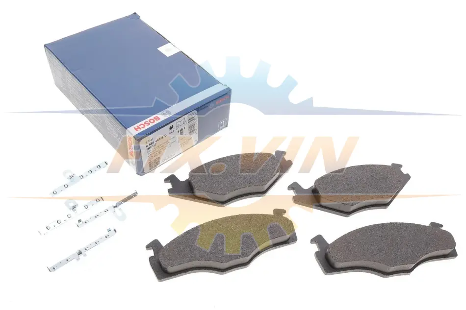 Гальмівні колодки дискові SEAT Ibiza/Cordoba /VW Golf/Jetta -02 BOSCH 0986468873 (фото 1)
